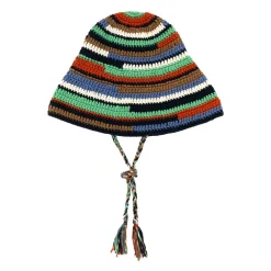 Heren Alanui Hoeden^Multicolor Gehaakte Zonnige Bucket Hoed