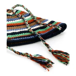 Heren Alanui Hoeden^Multicolor Gehaakte Zonnige Bucket Hoed