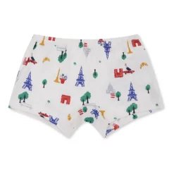 Petit Bateau Ondergoed & Sokken^Multicolor katoenen boxerset