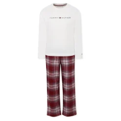 Tommy Hilfiger Multicolor Pyjama Set met Logo Vlag