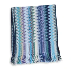 DAMES Missoni Sjaals^Multicolor Zigzag Gebreide Sjaal