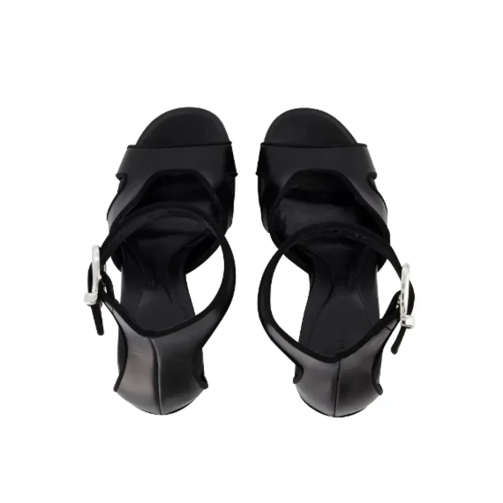 DAMES Alexander McQueen Sandalen^Multicolore Leren Hakken