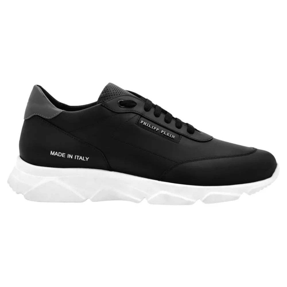 Heren Philipp Plein Nappa Leather Low-Top Sneakers