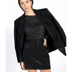 DAMES Aaiko Rokken^NASMA Stripes Vis