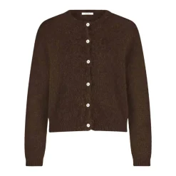 DAMES By-Bar Truien & Vesten^Natuurlijke Cleo Cardigan Vest