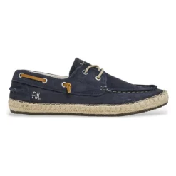Heren Pepe Jeans Nautische Leren Bootschoenen