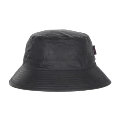 DAMES Barbour Hoeden^Navy Wax Emmerhoed Waterdicht Katoen