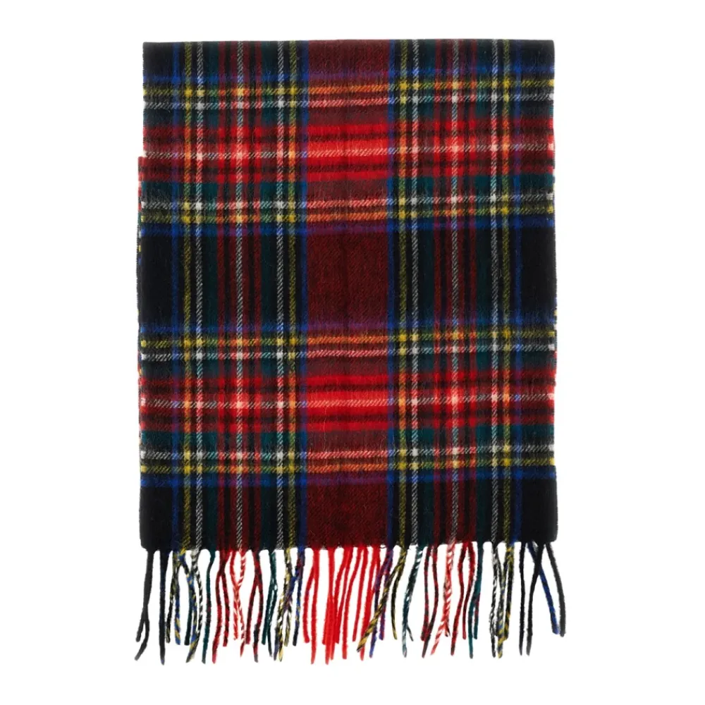 Heren Barbour New Check Tartan Scarf