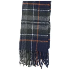 Heren Barbour New Check Tartan Scarf