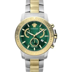 Heren Versace Nieuwe Chrono Chronograaf Urban Sport Horloge