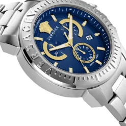 Heren Versace Horloges^NIEUWE CHRONO Chronograaf Horloge Stijlvolle Luxe