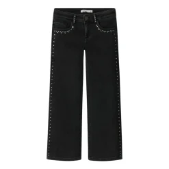 name it Broeken & Jeans^NKFROSE Wide Rhinestone Jeans 8810-