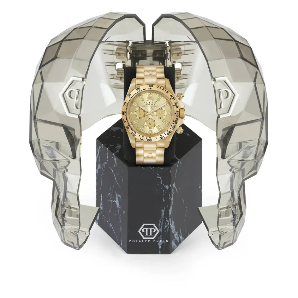 Heren Philipp Plein Horloges^Nobile Wonder Gold Horloge
