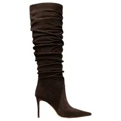 DAMES Michael Kors Nonchalante Kniehoge Suède Laarzen