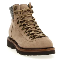 Heren Brunello Cucinelli Laarzen^Nubuck Bergschoenen in Bergstijl