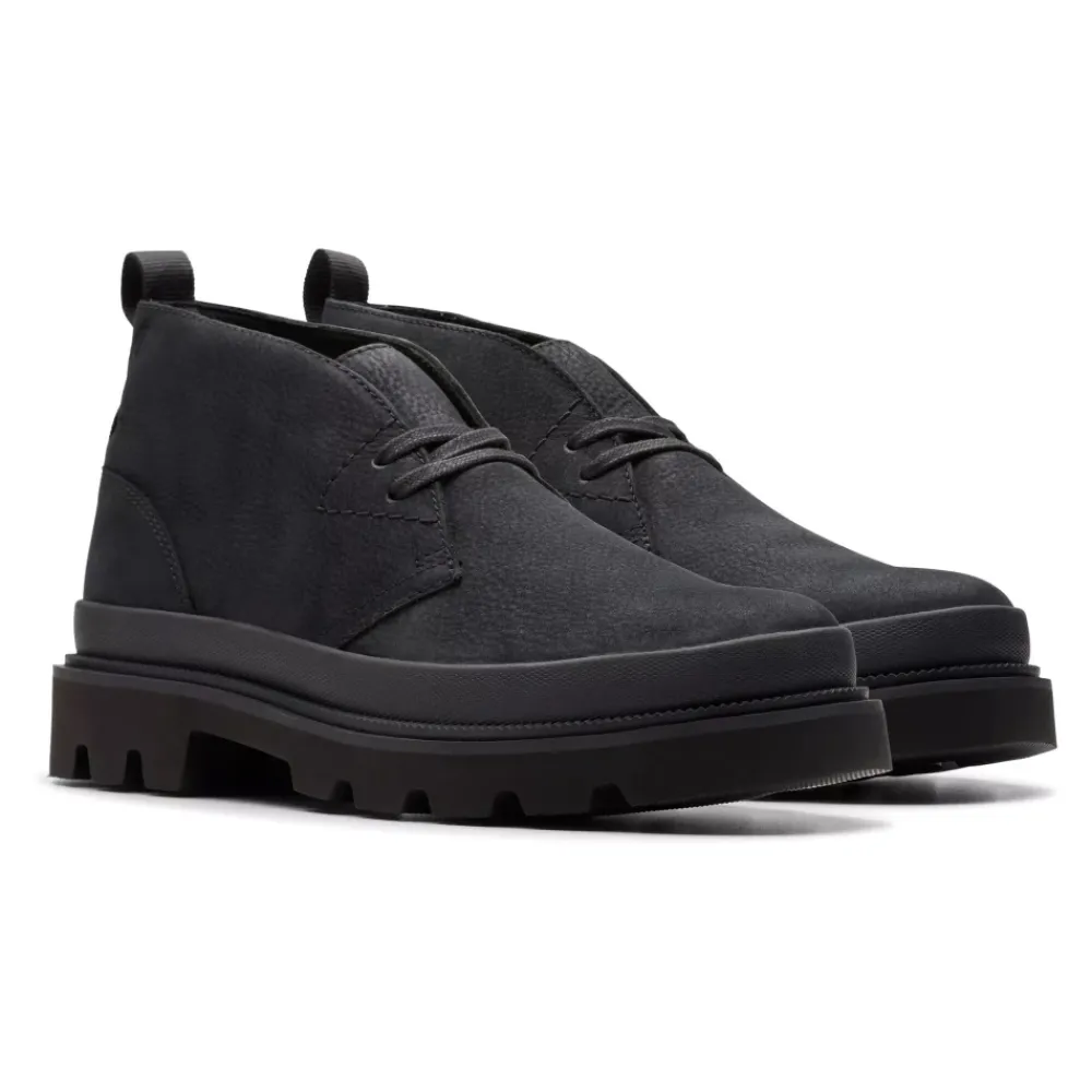 Heren Clarks Nubuck Enkellaars