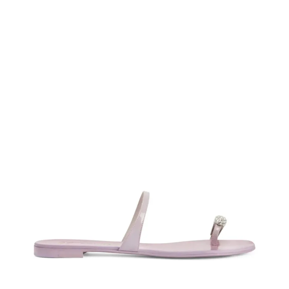 DAMES Giuseppe Zanotti Slippers^Nuvo Roll 10 Flat Sandal