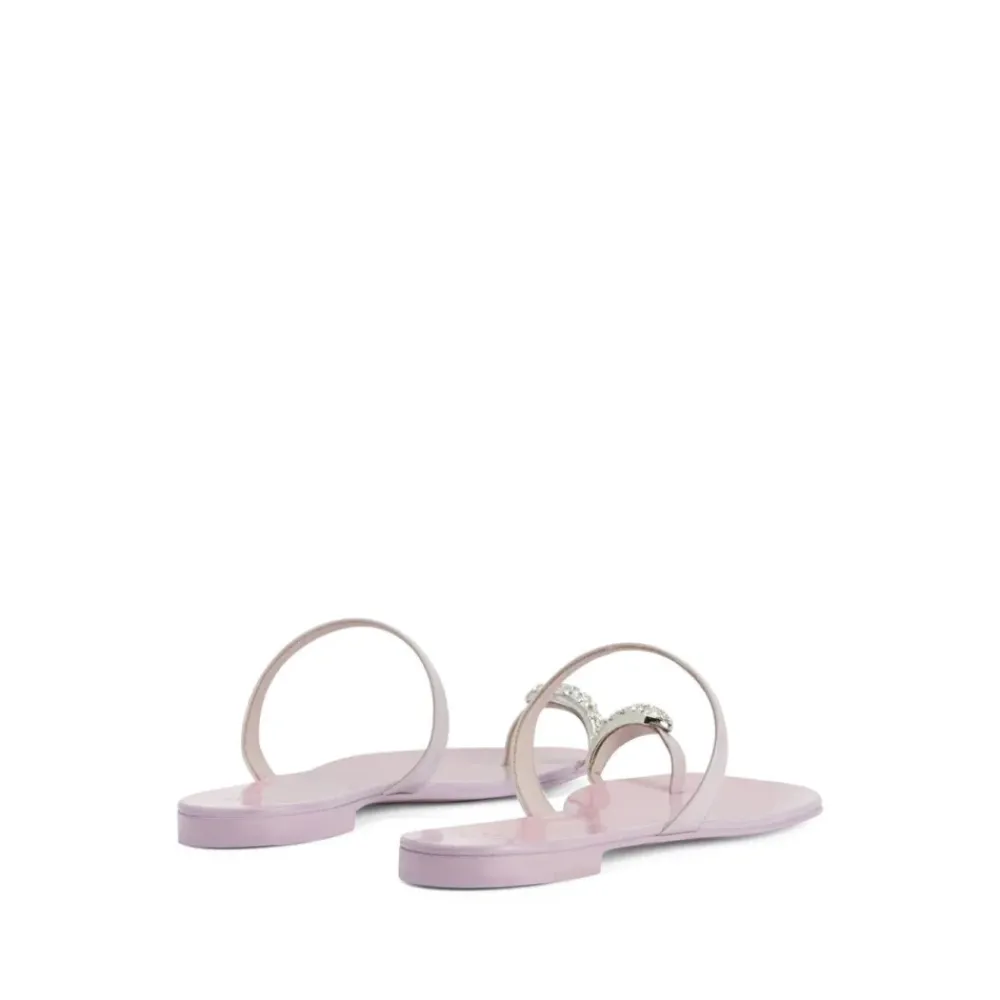 DAMES Giuseppe Zanotti Slippers^Nuvo Roll 10 Flat Sandal