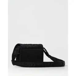 Heren Saint Laurent Tassen^Nylon Crossbody Tas met Buitenzak
