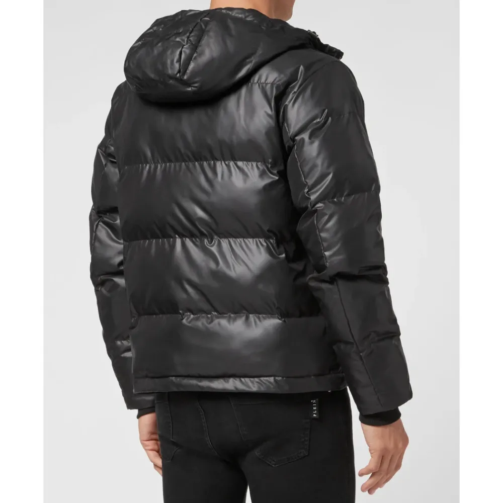 Heren Philipp Plein Jassen^Nylon Down Jacket