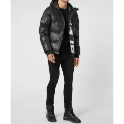 Heren Philipp Plein Jassen^Nylon Down Jacket