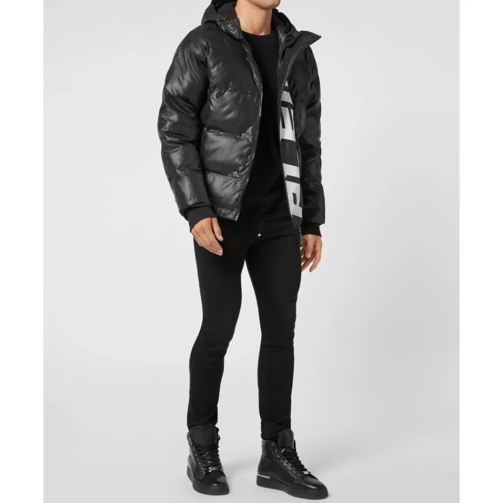 Heren Philipp Plein Jassen^Nylon Down Jacket