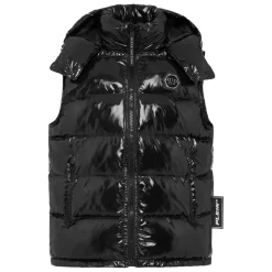 Heren Philipp Plein Jassen^Nylon Down Jacket Vest