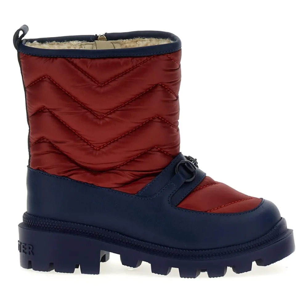 Gucci Nylon Faux Fur Gevoerde Bootie