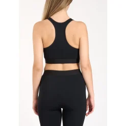 Purple Brand Nylon Gebreide Bralette Crop Top