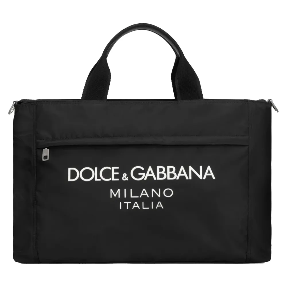 DAMES Dolce & Gabbana Shoppers^Nylon Logo Reistas Italië