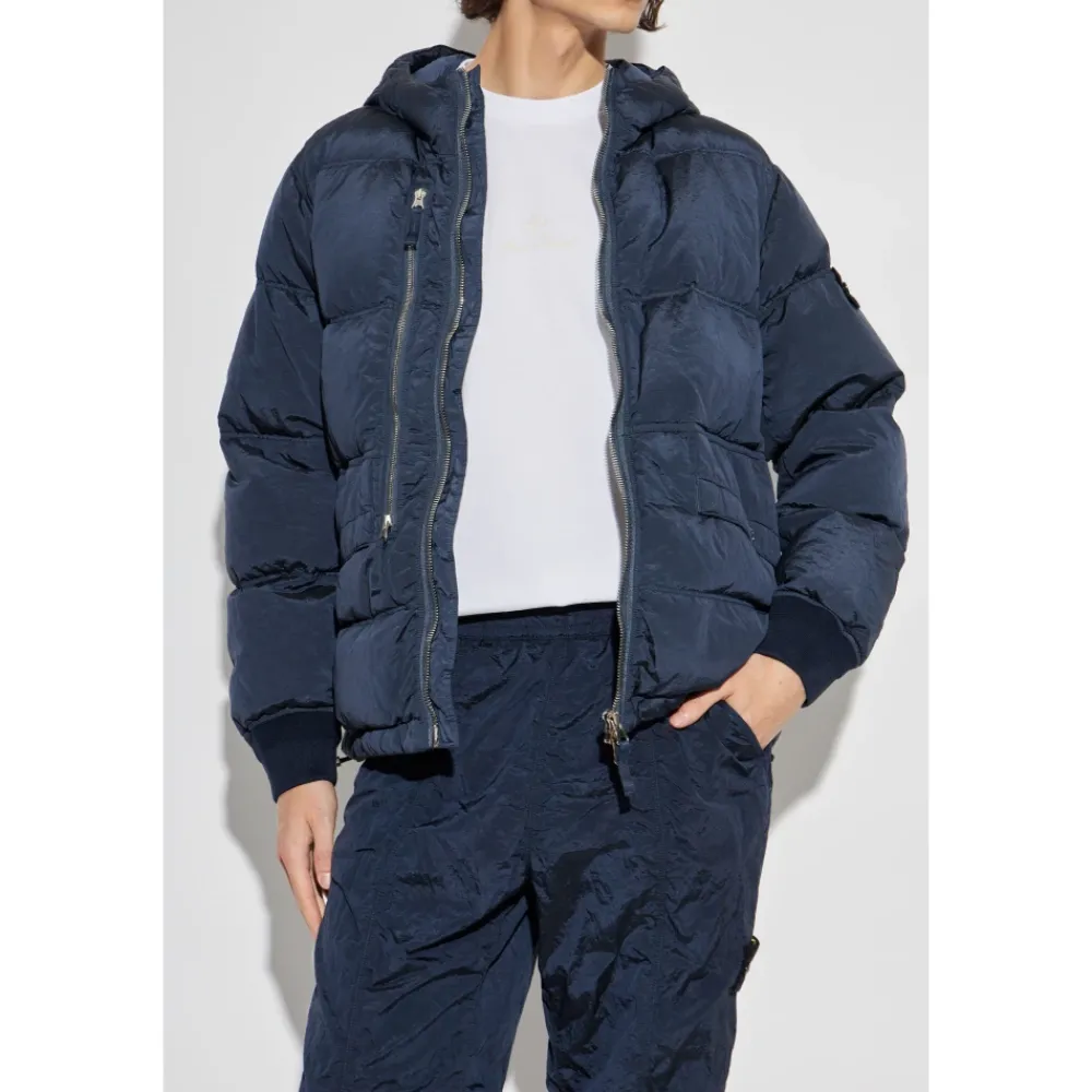 Heren Stone Island Jassen^Nylon Metal Down Jacket