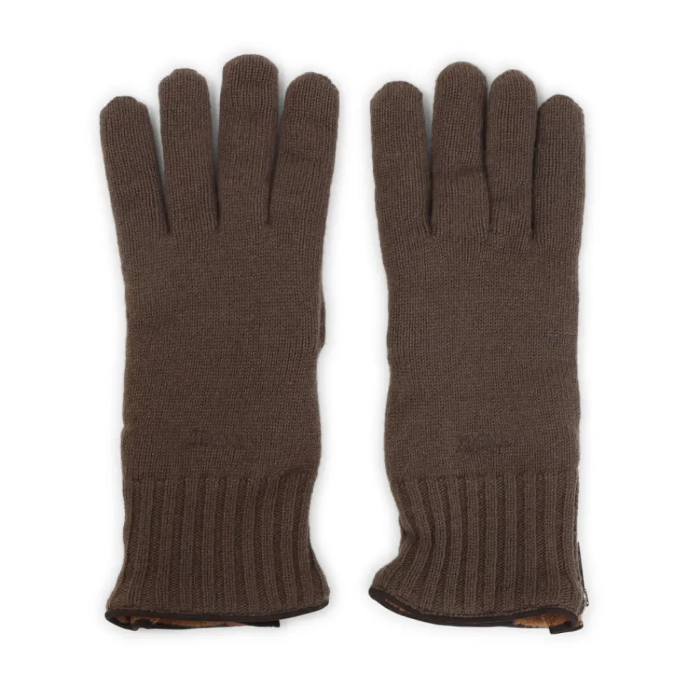 Heren Zegna Oasi Cashmere Handschoenen