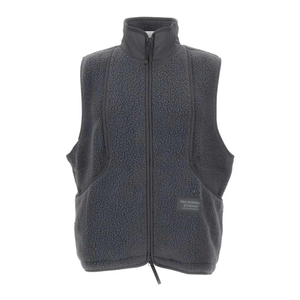 Heren Pas Normal Studios Jassen^Off-Race Pile Fleece Vest