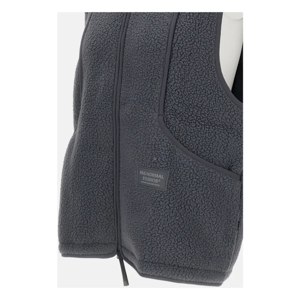 Heren Pas Normal Studios Jassen^Off-Race Pile Fleece Vest
