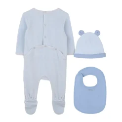 Kenzo Bodysuits & Sets^Olifantprint Beanie en Slabbetje Set