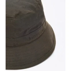 DAMES Barbour Olijf Wax Bucket Hat