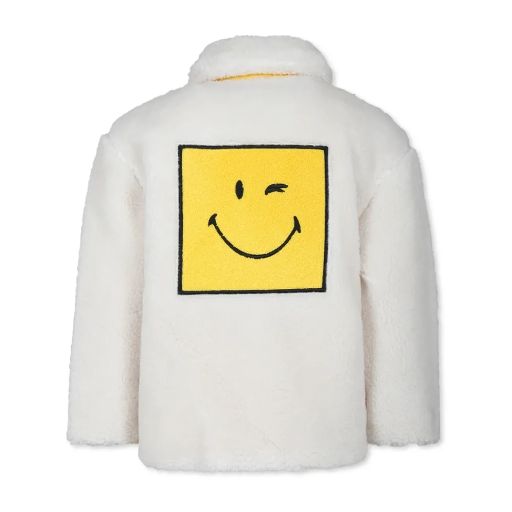 Little Marc Jacobs Jassen^Omkeerbare Ivoor Nepbont Jas