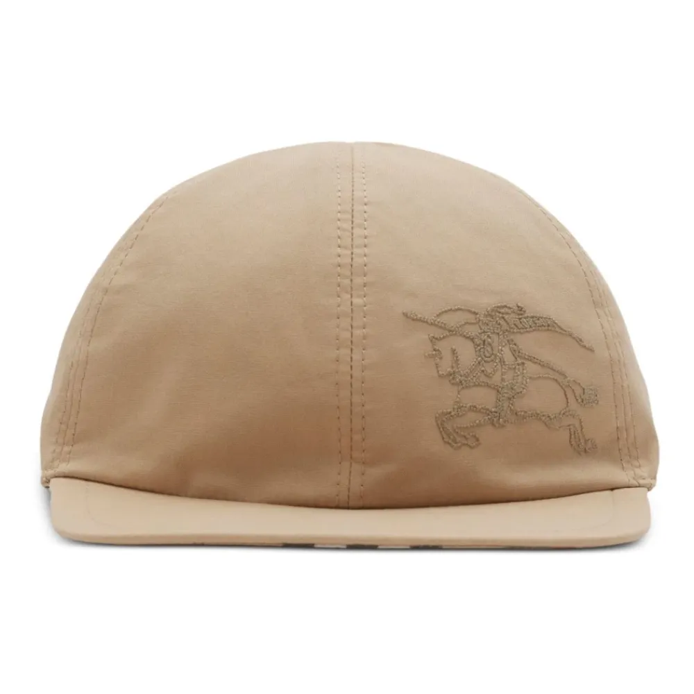 Burberry Omkeerbare Katoenen Hoed met Ruitpatroon