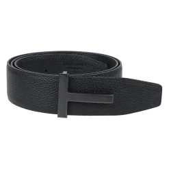 Heren Tom Ford Riemen^Omkeerbare T-Gesp Riem