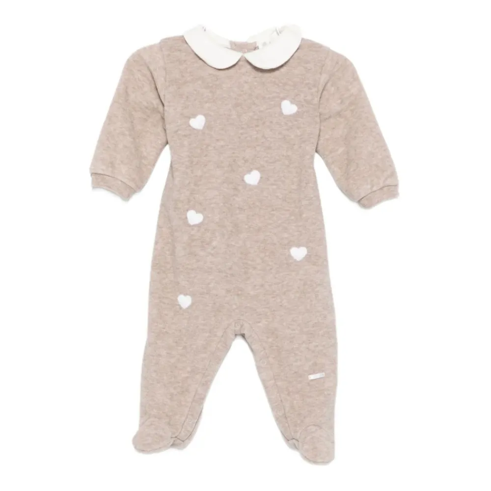 Lalalù Bodysuits & Sets^Onesie met hartmotief