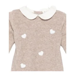 Lalalù Bodysuits & Sets^Onesie met hartmotief