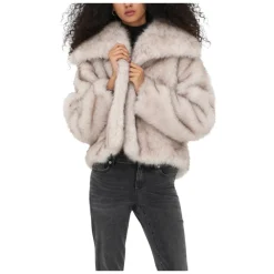 DAMES ONLY Jassen^ONLDAWN Life Faux Fur Jacket