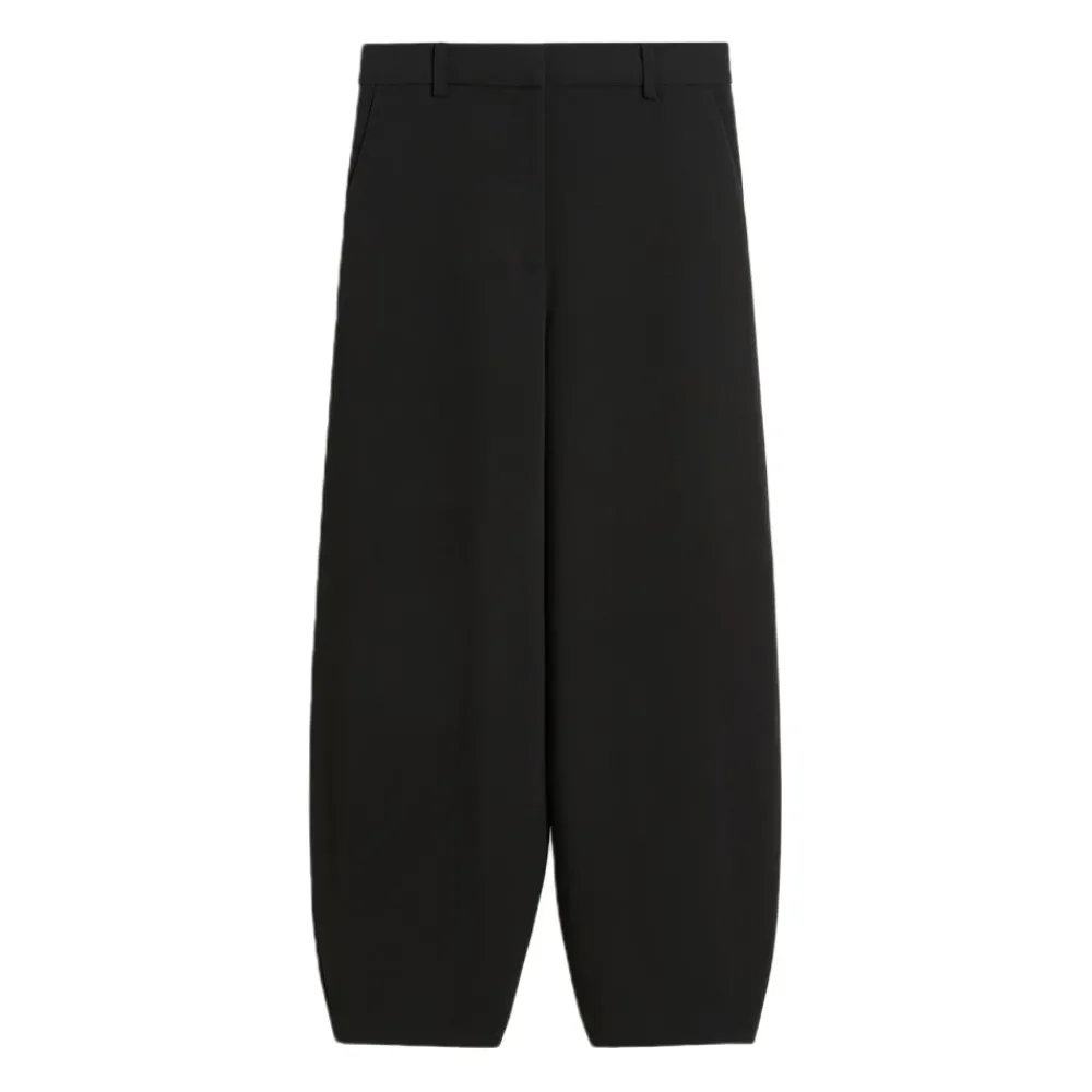 DAMES By Malene Birger Broeken^Ontspannen hoge taille broek