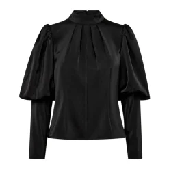 DAMES Co'Couture Open Back Blouse Lang Mouwlengte Top