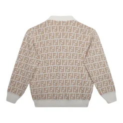 Fendi Bovenkleding^Openwork Logo Cardigan