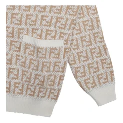 Fendi Bovenkleding^Openwork Logo Cardigan