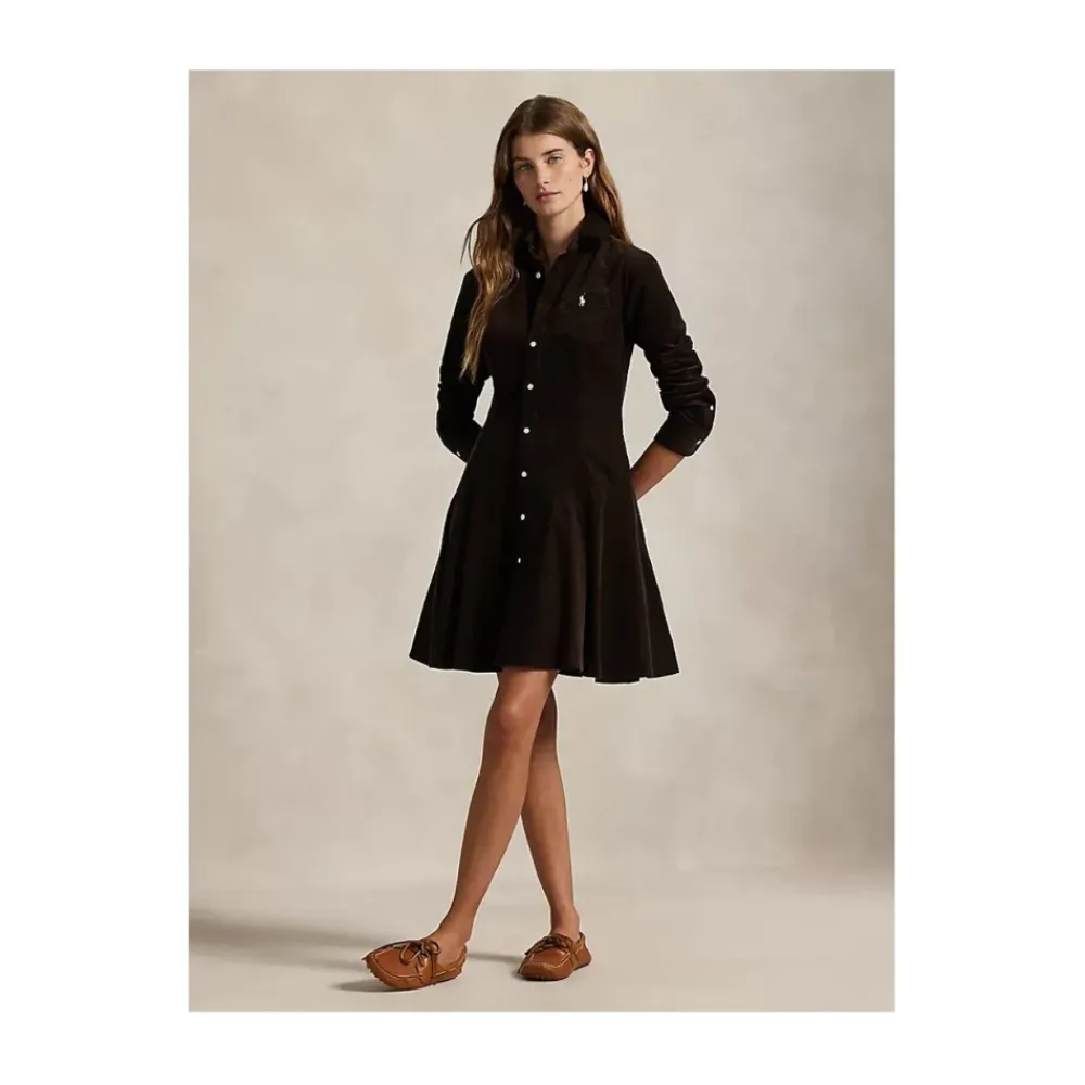 DAMES Polo Ralph Lauren Jurken^Overhemdjurk