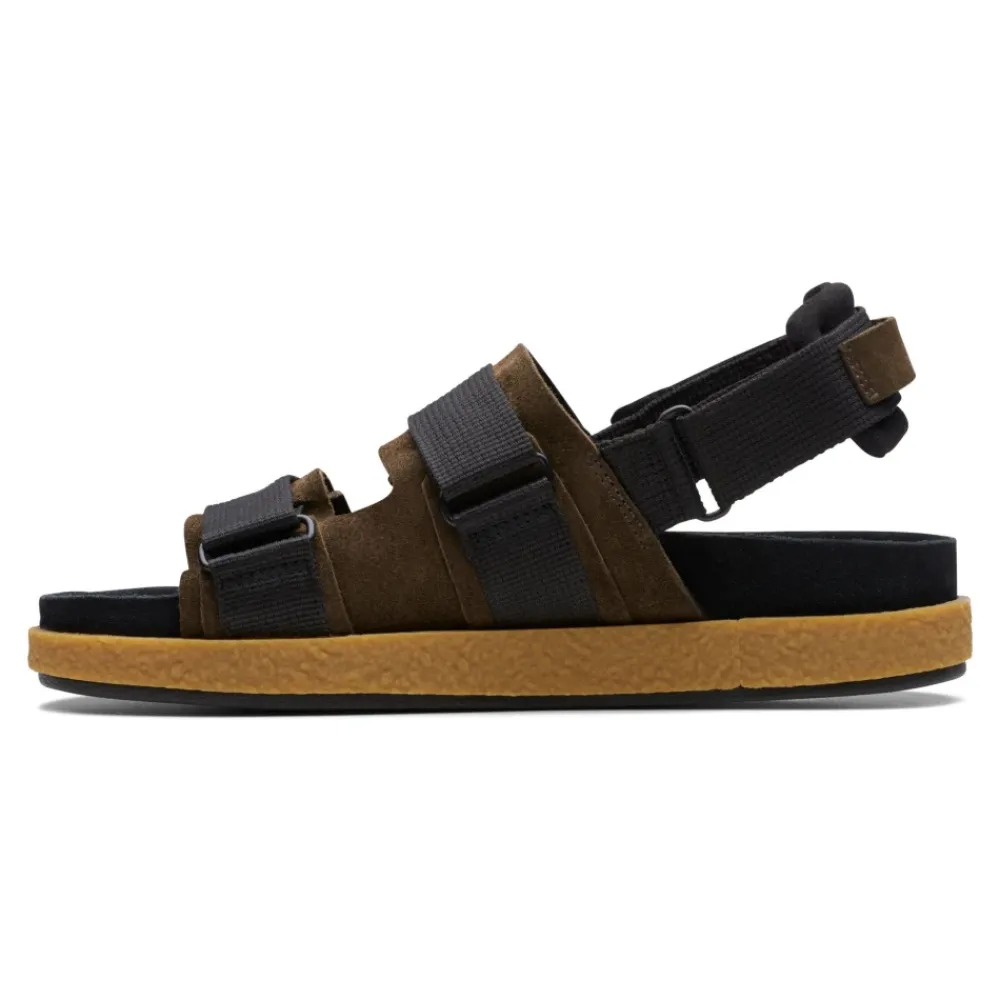 Heren Clarks Sandalen^Overleigh Tor Flat Sandals