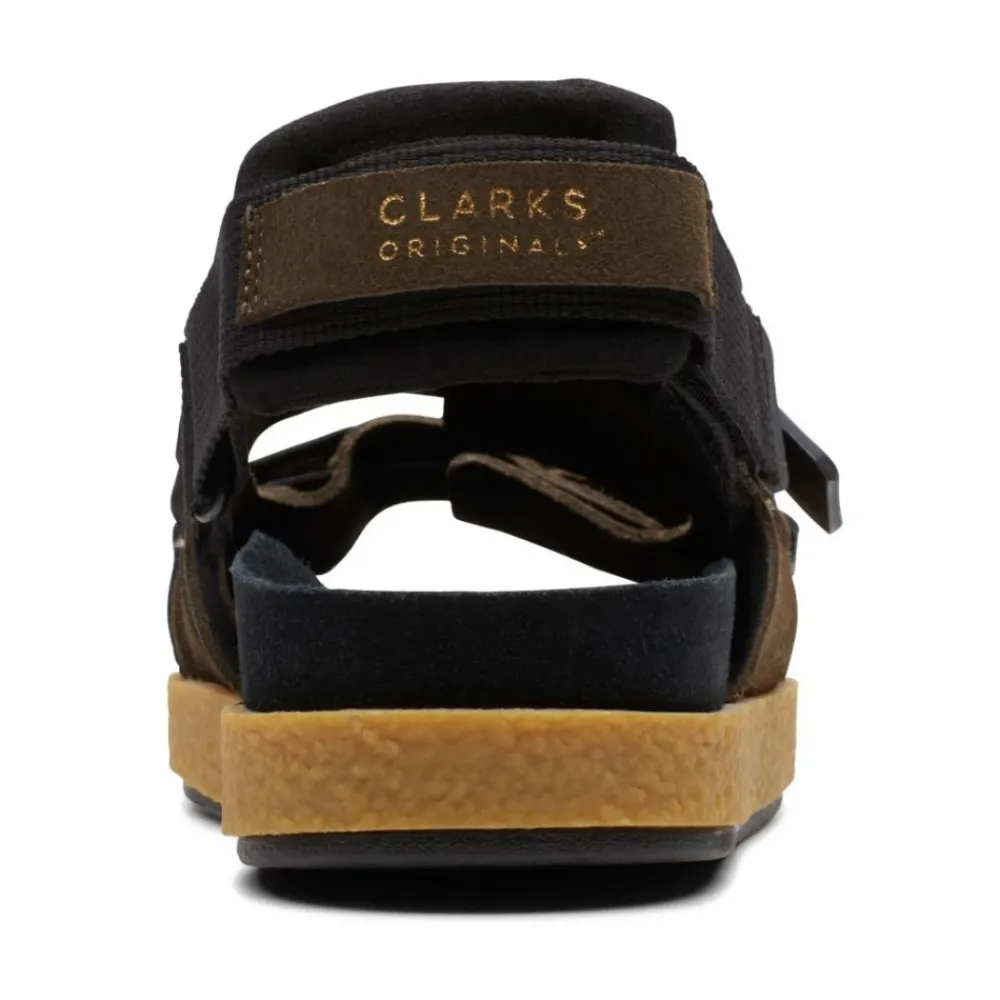 Heren Clarks Sandalen^Overleigh Tor Flat Sandals