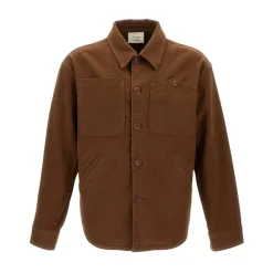 Heren Tela Genova Jassen^Overshirt Leo 2F